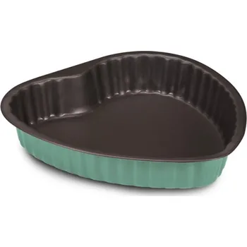Forma na pečení Forma dortová 25cm nepřilnavá SRDCE BONTON zelená KUTIL Sklad7 7170800.00 (KUTIL Sklad7)