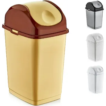 Odpadkový koš Koš odpadkový výklopný 5L SLIM, mix barev KUTIL Sklad7 418660.10 (KUTIL Sklad7)