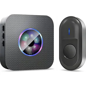 Domovní zvonek SURFOU BEZDRÁTOVÝ ZVONEK, PRO VENKOVNÍ POUŽITÍ, VODĚODOLNÝ IP55