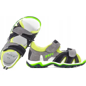 Chlapecká obuv Bartek dětské sandály nubuk modré velikost 27