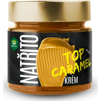 Potravina NATŘITO TOP CARAMEL - slaný karamelový krém 250 g TOPNATUR