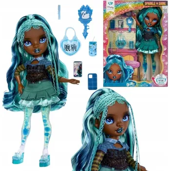 Panenka RAINBOW HIGH Panenka Sparkle & Shine MISTY 28 cm Módní panenka s modrými vlasy