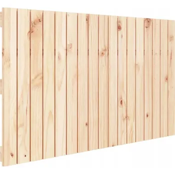 Čelo postele, 108 x 3 x 60 cm, masivní borovicové dřevo