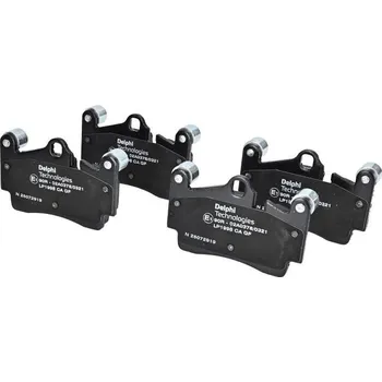 Brzdová destička Sada brzdových destiček, kotoučová brzda DELPHI LP1998