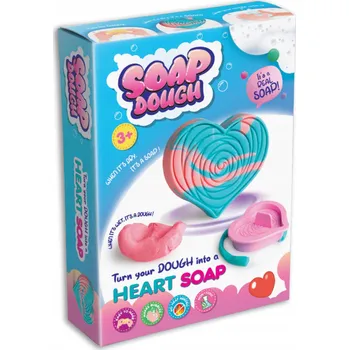 kreativní sada Kreativní senzorická sada Strigo – Vytvoř si voňavé mýdlo Srdce s vůní máty