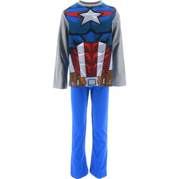 Chlapecké pyžamo Pyžamo pro chlapce Avengers - Kapitán Amerika vel. 140 cm