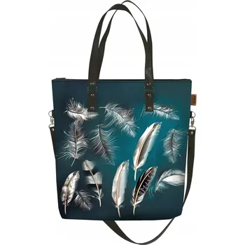 Kabelka Nákupní taška Bertoni shopper s potiskem MAXA Levitation