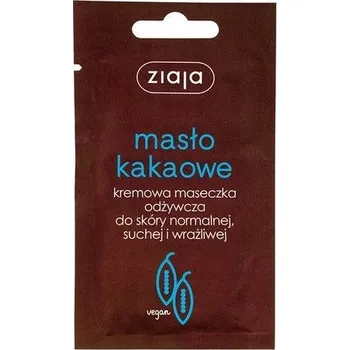 Pleťová maska ZIAJA Kakaové máslo Krémová vyživující maska 7 ml