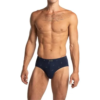 Slipy Kalhotky Lama M-1073 CL A'2 3XL-4XL černo-zelená 3xl