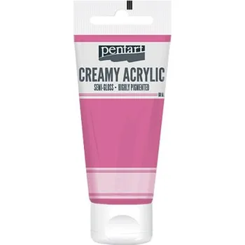 Vodová barva Krémová akrylová barva pololesklá Pentart 60 ml