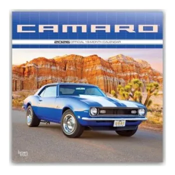Diář Camaro - Chevrolet Camaro 2026 - 16-Monatskalender (EN)