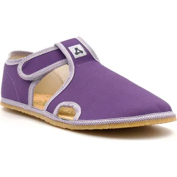 Dívčí bačkory Dětské barefoot přezůvky Antal Rascal Basic Purple – fialové Velikost: 34