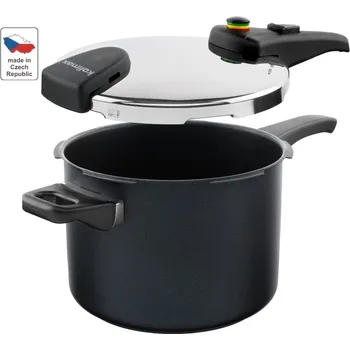 KOLIMAX Tlakový hrnec COMFORT BLACK s BIO ventilem, průměr 22 cm, objem 6.0 l, 120366 + sleva 5% po přihlášení