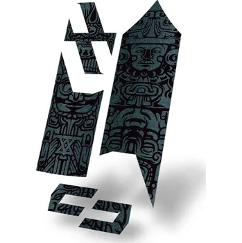 Blatník na kolo UNLEAZHED polep blatníku m02 skin sticker - eldorado dark