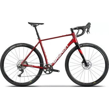 gravel kolo Qayron Gravel Qayron One.Dr 1X červená velikost rámu - palce - cm 19,5 - (49 cm)