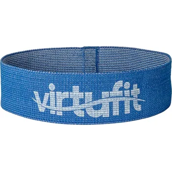 Posilovací guma VIRTUFIT Cotton Mini Resistance Band Těžká - Modrá