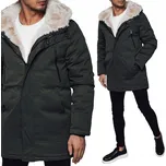 DStreet pánská bunda parka s kapucí TX4966 velikost M