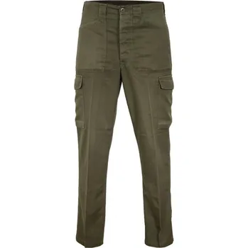 Pánské kalhoty Armda Rakousk Kalhoty RAKOUSKÉ polní na knoflíky ZELENÉ použité ZELENÁ - OLIV 128-132/I-II