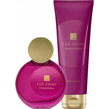 Kosmetická sada AVON SADA FAR AWAY SPLENDORIA 2 KOSMETIKY VODA 50 ML + TĚLOVÉ MLÉKO 125 ML