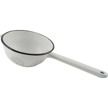 Cedník a síto Cedník smalt ¤16cm s ručkou bílý KUTIL Sklad7 602619.00 (KUTIL Sklad7)
