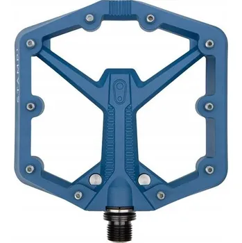 Pedál na kolo Platformové pedály crankbrothers Stamp 1 gen 2 Large modré