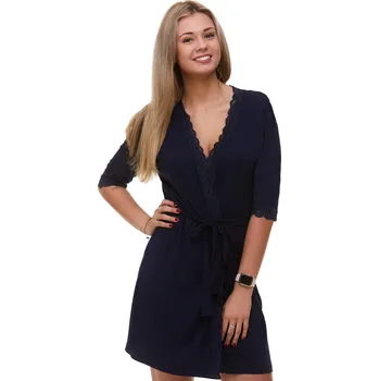 Dámský župan Župan dámský luxusní 1D0712 modrá m