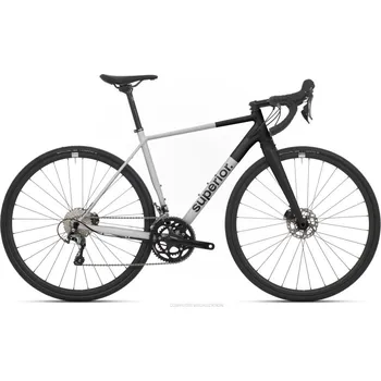 Silniční kolo Superior X-ROAD 6.3 GF – Gloss Grey / Black Velikost: 700Cx56cm(L)