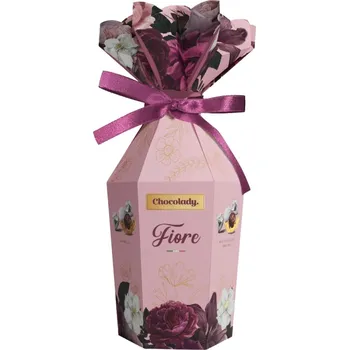 Čokoláda CHOCOLADY Fiore caramello Mix pralinek s karamelovou příchutí 130 g