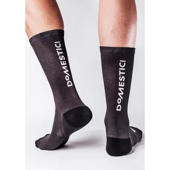 SOX cyklistické ponožky domestici - black/black Velikost: M