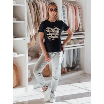 Dámské tričko Dámské tričko MARISS Dstreet RY2739 - výprodej Barva: Černá, Velikost: S/M