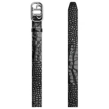 Opasek PHILIPP PLEIN Pásek 24189 Černá 125