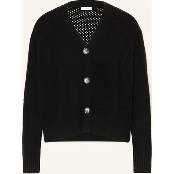 Dámský svetr Lilienfels Dámský Pletený Kardigan S Kašmírem, černá, 44