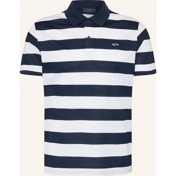 Pánská košile Paul & Shark Pánská Piqué Polokošile Regular Fit, tmavě modrá...