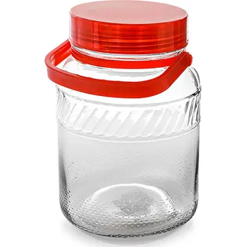 Dóza na potraviny Dóza sklenice 1L s plastovým víkem TREAT KUTIL Sklad7 424300.00 (KUTIL Sklad7)