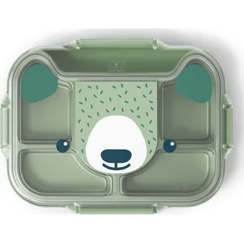 Svačinový box Monbento MB Wonder - Vert Bear / Green Bear