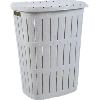 Koš na prádlo Koš špinavé prádlo 55L WOOD krémová KUTIL Sklad7 450302.00 (KUTIL Sklad7)