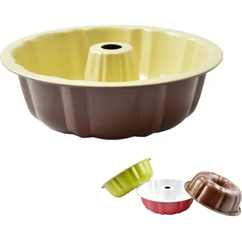 Forma na pečení Forma bábovka ¤25cm kov/keramika PERFECT, mix barev KUTIL Sklad7 610361.00 (KUTIL Sklad7)