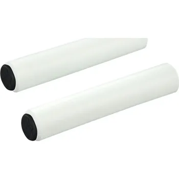 Komponent pro jízdní kolo Supacaz siliconové mtb gripy siliconez sl - bílé Velikost: XL