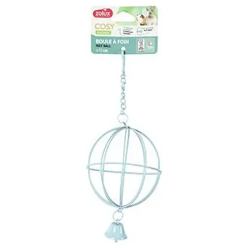 Zolux S.A.S. Jesličky na seno COSY kov koule modrá Zolux