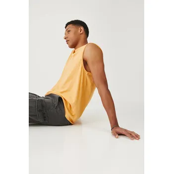 Pánské tričko Bavlněné tričko Medicine pánské, oranžová barva RS25.TTMB01 24X, vel. L