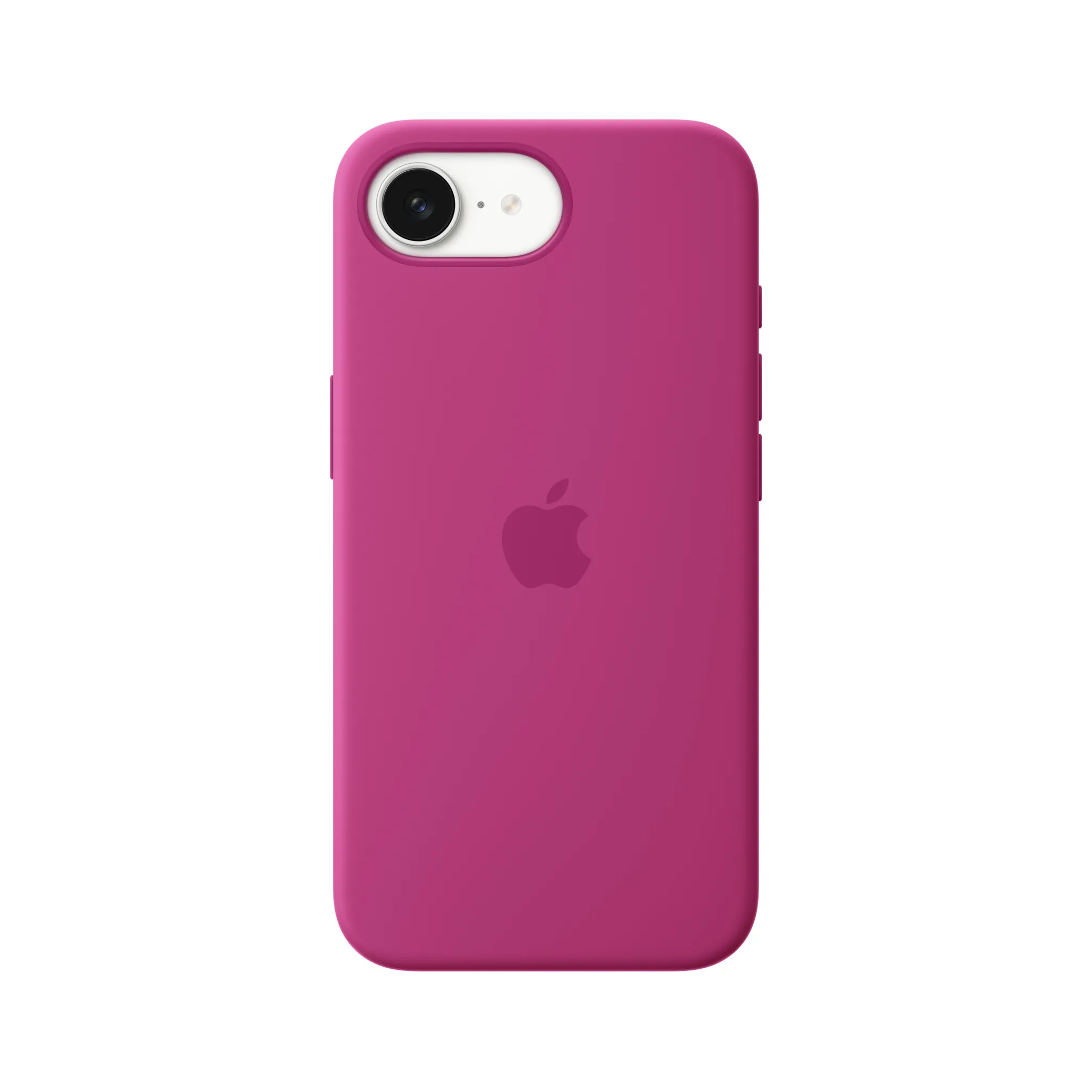 Fotografie 1 - Pouzdro na mobilní telefon Apple Silicone Case pro Apple iPhone 16e Fuchsia