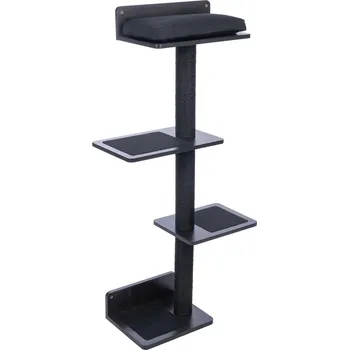 Modern Living nástěnné škrabadlo San Francisco černé pro kočky