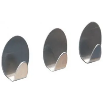 Věšák Háček samolepící nerez ovál 3ks ARTEX KUTIL Sklad7 9302240.00 (KUTIL Sklad7)