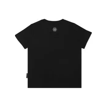 Pánské tričko PHILIPP PLEIN T-Shirt 28219 Černá Regular Fit 6