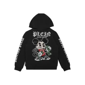 Pánské oblečení PHILIPP PLEIN Mikina 28237 Černá Regular Fit 6
