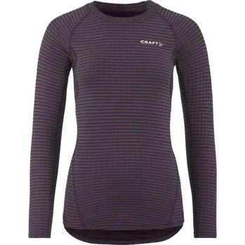 Dámské tričko CRAFT W PRO Wool Extreme X LS Dámské Triko Fialová M