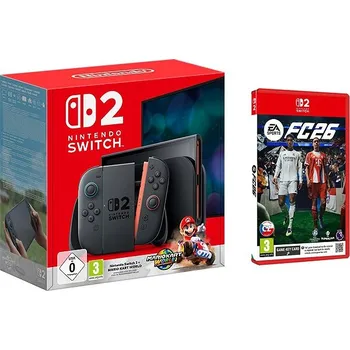 Herní konzole Nintendo Switch 2 + Mario Kart World + EA Sports FC 26