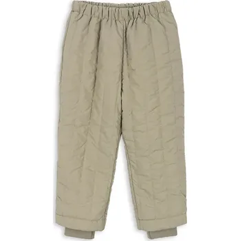 Dětské kalhoty Konges Sløjd JUNO PANTS zelená barva, KS103488 KS103488.9BYA 81X, vel. 80