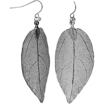 Náušnice Troli Měděné náušnice Vavřínové listy Laurel + 2 měsíce na vrácení zboží