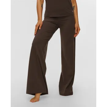 Dámské široké Hnědé Kalhoty Deha A00158-48126